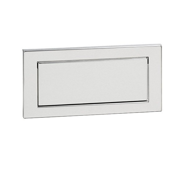 Крышка для мусорной корзины Bemeta Hotel монтируемая на столешницу нержавеющая сталь матовая 101015335