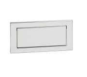 Крышка для мусорной корзины Bemeta Hotel монтируемая на столешницу нержавеющая сталь матовая 101015335