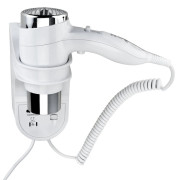 Фен із тримачем Bemeta Hotel 1600 Вт білий глянець 945533154