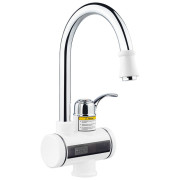 Проточний водонагрівач Kroner KRM Volt-CW091 з краном хром/білий CV020401