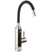 Проточний водонагрівач Kroner KRP Volt-ESG087RSS з краном нікель CV023251