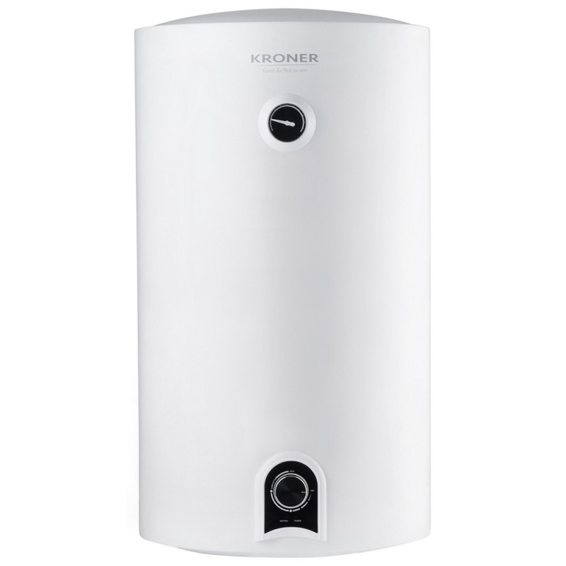 Бойлер Kroner Runder K100VH2 100 л із мокрим ТЕНом білий CV031156