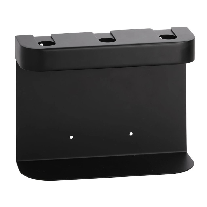 Держатель для дозатора жидкого мыла Bemeta Hotel тройной нержавеющая сталь черный матовый 146109440