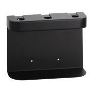 Утримувач для дозатора рідкого мила Bemeta Hotel потрійний нержавіюча сталь чорний матовий 146109440