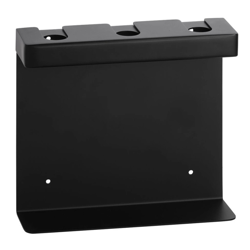 Держатель для дозатора жидкого мыла Bemeta Hotel тройной нержавеющая сталь черный матовый 146109470