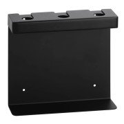 Держатель для дозатора жидкого мыла Bemeta Hotel тройной нержавеющая сталь черный матовый 146109470