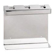 Держатель для дозатора жидкого мыла Bemeta Hotel тройной нержавеющая сталь полированная 146109471