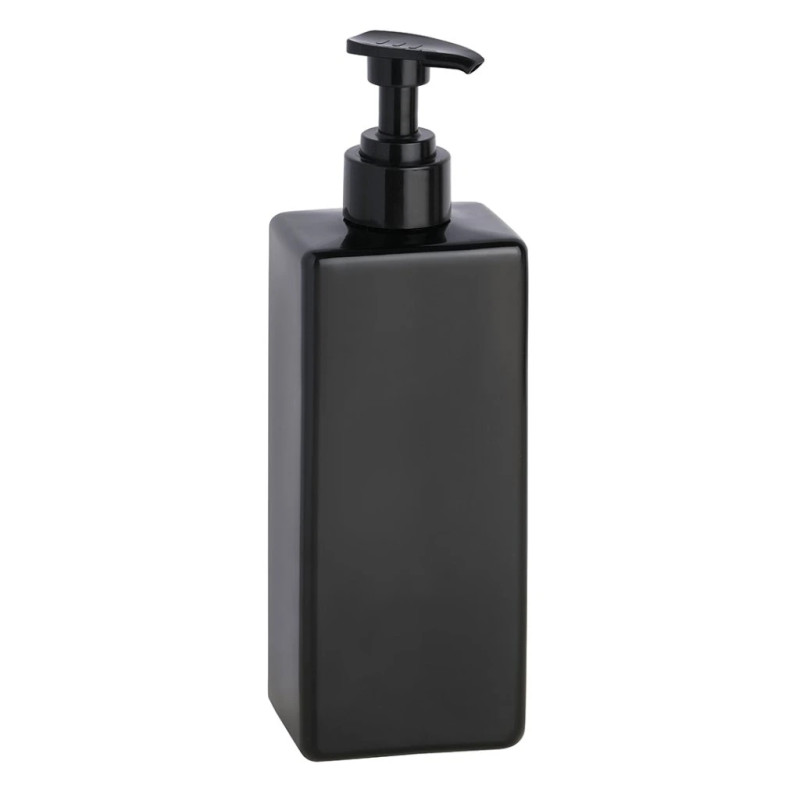 Диспенсер для рідкого мила Bemeta Hotel 500 мл пластик чорний матовий 131567705