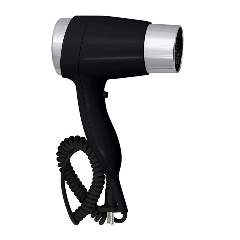 Фен без утримувача Bemeta Hotel чорний глянець 945433088