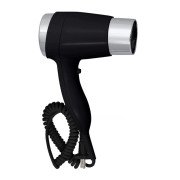 Фен без держателя Bemeta Hotel черный глянец 945433088