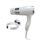 Фен з тримачем Bemeta Hotel білий глянець 999433084