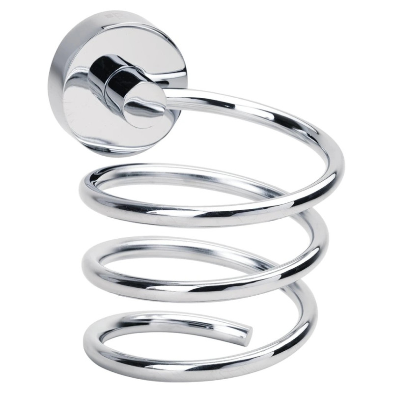 Держатель для фена спиральный Bemeta Hotel латунь хром 104117022