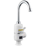 Водонагреватель проточный Kroner KRM Volt-CW090 с краном хром/белый CV014407