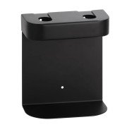 Держатель для дозатора жидкого мыла Bemeta Hotel двойной нержавеющая сталь черный матовый 146109430