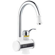 Проточний водонагрівач Kroner KRM Volt-CW091 з краном хром/білий CV020401