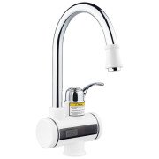 Водонагреватель проточный Kroner KRM Volt-CW091 с краном хром/белый CV020401