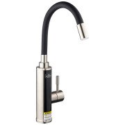 Проточний водонагрівач Kroner KRP Volt-ESG087RSS з краном нікель CV023251