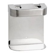 Держатель для дозатора жидкого мыла Bemeta Hotel двойной нержавеющая сталь матовая 146109435