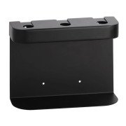 Держатель для дозатора жидкого мыла Bemeta Hotel тройной нержавеющая сталь черный матовый 146109440