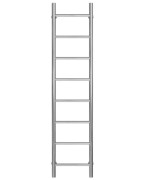 Полотенцесушитель водяной Deffi Орион П8 400х1400 боковое правое подключение хром C.OR.140.40.8.C.C