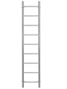 Сушка для рушників водяна Deffi Оріон П9 400х1600 бічне ліве підключення хром C.OR.160.40.9.C.B