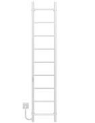 Електрична сушарка для рушників Deffi Оріон П9 300х1600 ліве підключення WD03 білий C.OR.160.30.9.E.W.L.3