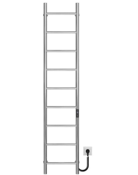 Електрична сушарка для рушників Deffi Оріон П9 300х1600 праве підключення JD03 хром C.OR.160.30.9.E.C.R.1