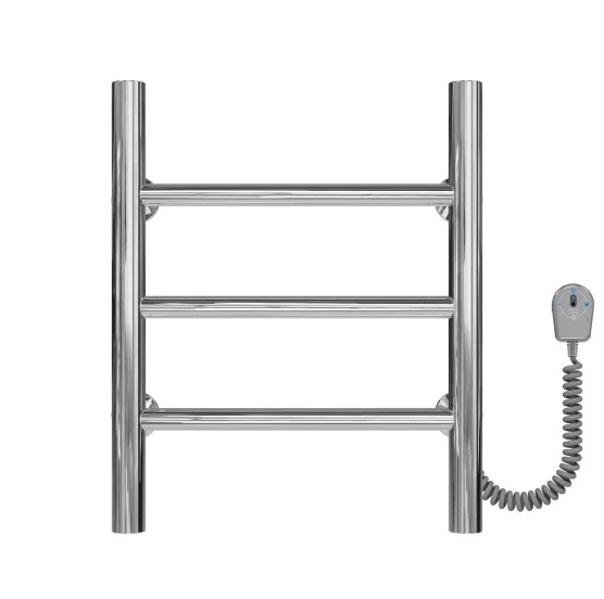 Електрична сушарка для рушників Deffi Оріон П3 400х400 праве підключення хром C.OR.40.40.3.E.C.R.5