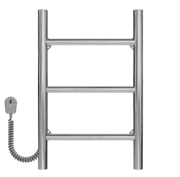 Электрический полотенцесушитель Deffi Орион П3 400х500 левое подключение хром C.OR.50.40.3.E.C.L.5