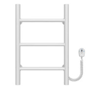 Електрична сушарка для рушників Deffi Оріон П3 400х500 праве підключення білий C.OR.50.40.3.E.W.R.5