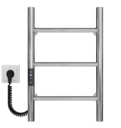 Электрический полотенцесушитель Deffi Орион П3 400х500 левое подключение JD03 хром C.OR.50.40.3.E.C.L.1