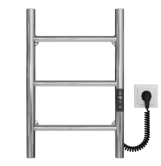 Электрический полотенцесушитель Deffi Орион П3 400х500 правое подключение JD03 хром C.OR.50.40.3.E.C.R.1