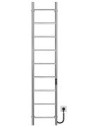 Электрический полотенцесушитель Deffi Орион П9 300х1600 правое подключение JD03 хром C.OR.160.30.9.E.C.R.1