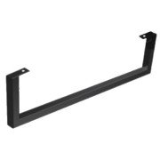 Держатель для полотенец Hatria Bahia 13 80 см черный матовый BHTWLH0800020