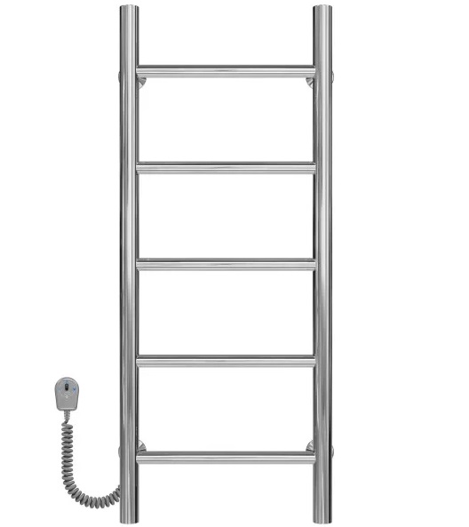 Електрична сушарка для рушників Deffi Оріон П5 400х800 ліве підключення хром C.OR.80.40.5.E.C.L.5