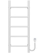 Электрический полотенцесушитель Deffi Орион П5 400х800 правое подключение белый C.OR.80.40.5.E.W.R.5
