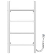 Электрический полотенцесушитель Deffi Орион П4 400х600 правое подключение белый C.OR.60.40.4.E.W.R.5