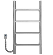 Электрический полотенцесушитель Deffi Орион П4 400х600 левое подключение хром C.OR.60.40.4.E.C.L.5