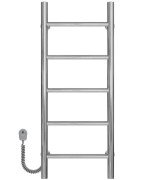 Электрический полотенцесушитель Deffi Орион П5 400х800 левое подключение хром C.OR.80.40.5.E.C.L.5