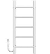 Електрична сушарка для рушників Deffi Оріон П5 400х800 ліве підключення білий C.OR.80.40.5.E.W.L.5