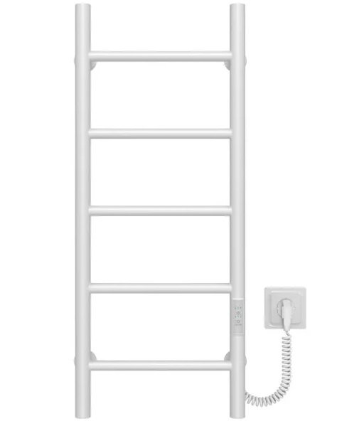Электрический полотенцесушитель Deffi Орион П5 400х800 правое подключение WD03 белый C.OR.80.40.5.E.W.R.3