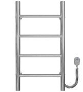 Электрический полотенцесушитель Deffi Орион П4 400х600 правое подключение хром C.OR.60.40.4.E.C.R.5