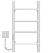 Электрический полотенцесушитель Deffi Орион П4 400х600 левое подключение WD03 белый C.OR.60.40.4.E.W.L.3