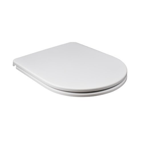Сидіння з кришкою для унітаза Hatria Fusion/Centrica з функцією швидкого зняття і плавного закривання білий матовий 00Y9AQ25