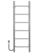 Електрична сушарка для рушників Deffi Оріон П6 400х1000 ліве підключення хром C.OR.100.40.6.E.C.L.5