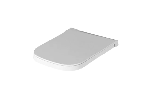 Сиденье с крышкой для унитаза Hatria Next с функцией быстрого снятия и плавного закрывания белый матовый 01Y1F325