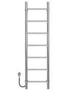 Электрический полотенцесушитель Deffi Орион П7 400х1200 левое подключение хром C.OR.120.40.7.E.C.L.5