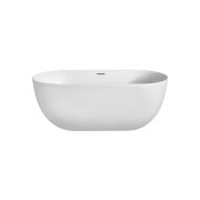 Ванна акриловая Hatria BT 01 170x78 см с инсталляцией белый матовый 00Y7AX25