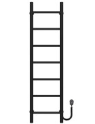 Електрична сушарка для рушників Deffi Оріон П7 400х1200 праве підключення чорний C.OR.120.40.7.E.B.R.5