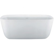 Ванна акрилова Hatria ВТ 03 170x78 см з інсталяцією білий глянцевий 00Y8AH01